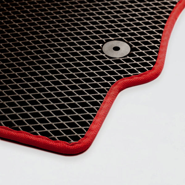Diamant / Noir / Rouge Foncé